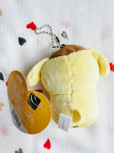 Sanrio Mini Plush Doll Keychain Pompompurin Sanrio